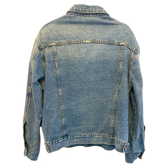 MM & Co. Deconstructed Denim Jacket Size Small - Picture 2 of 7